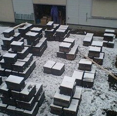 北海道は雪