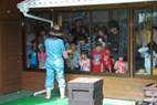採蜜実演