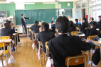 みんな真剣に聞いてくれました